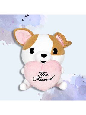 Too Faced Clover Stuffed Plush Puppy Toy LIMITED EDITION